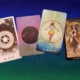 4 tarot cards, The World